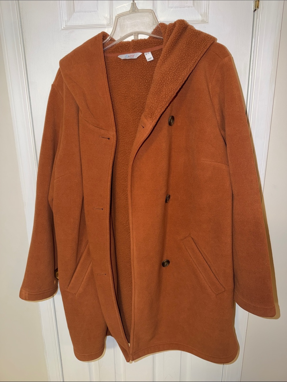 Hooded Pea Thick Trench Coat